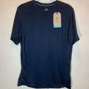 Black striped blue ‘hardesty’ Prana men’s shirt